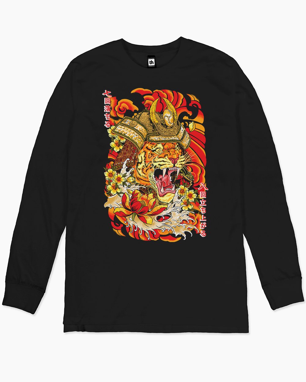 Shogun Tiger Long Sleeve Australia Online #colour_black
