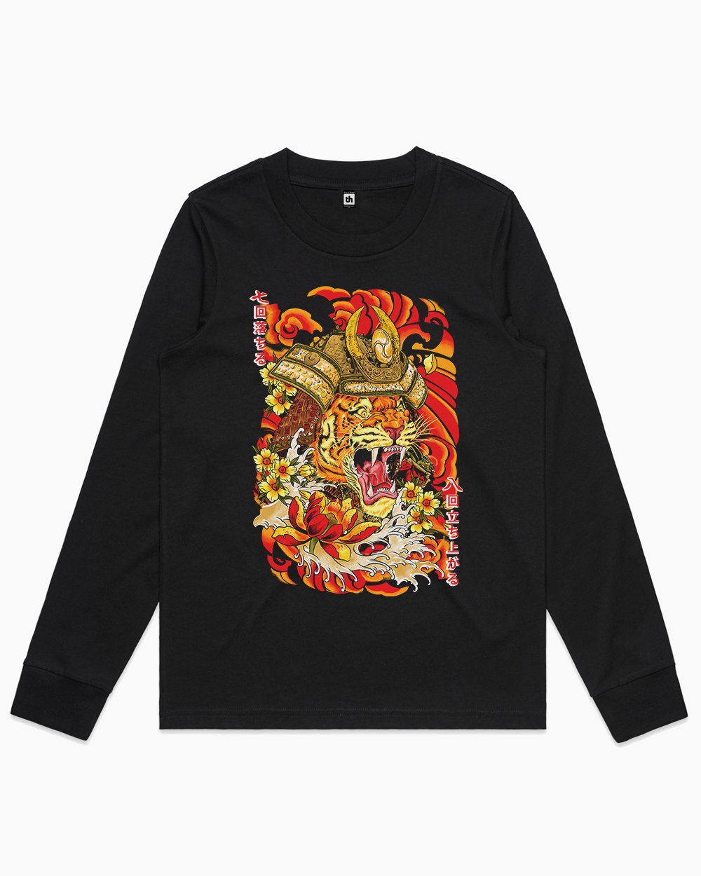 Shogun Tiger Long Sleeve Australia Online #colour_black