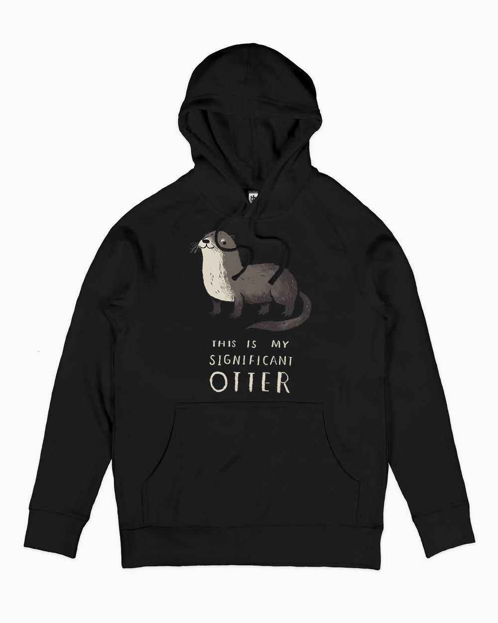 Significant Otter Hoodie Australia Online #colour_black
