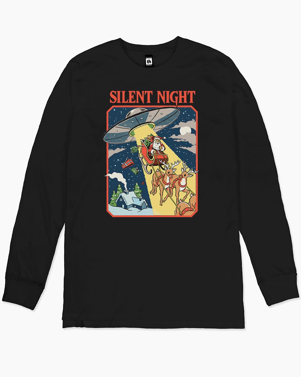 Silent Night Long Sleeve Australia Online #colour_black