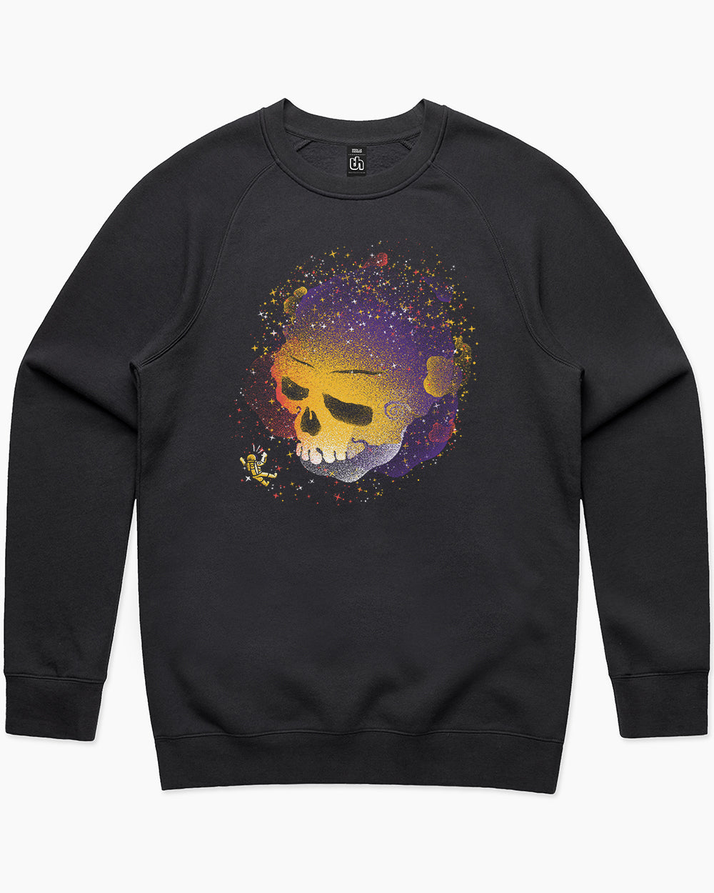 Skull Galaxy Sweater Australia Online #colour_black