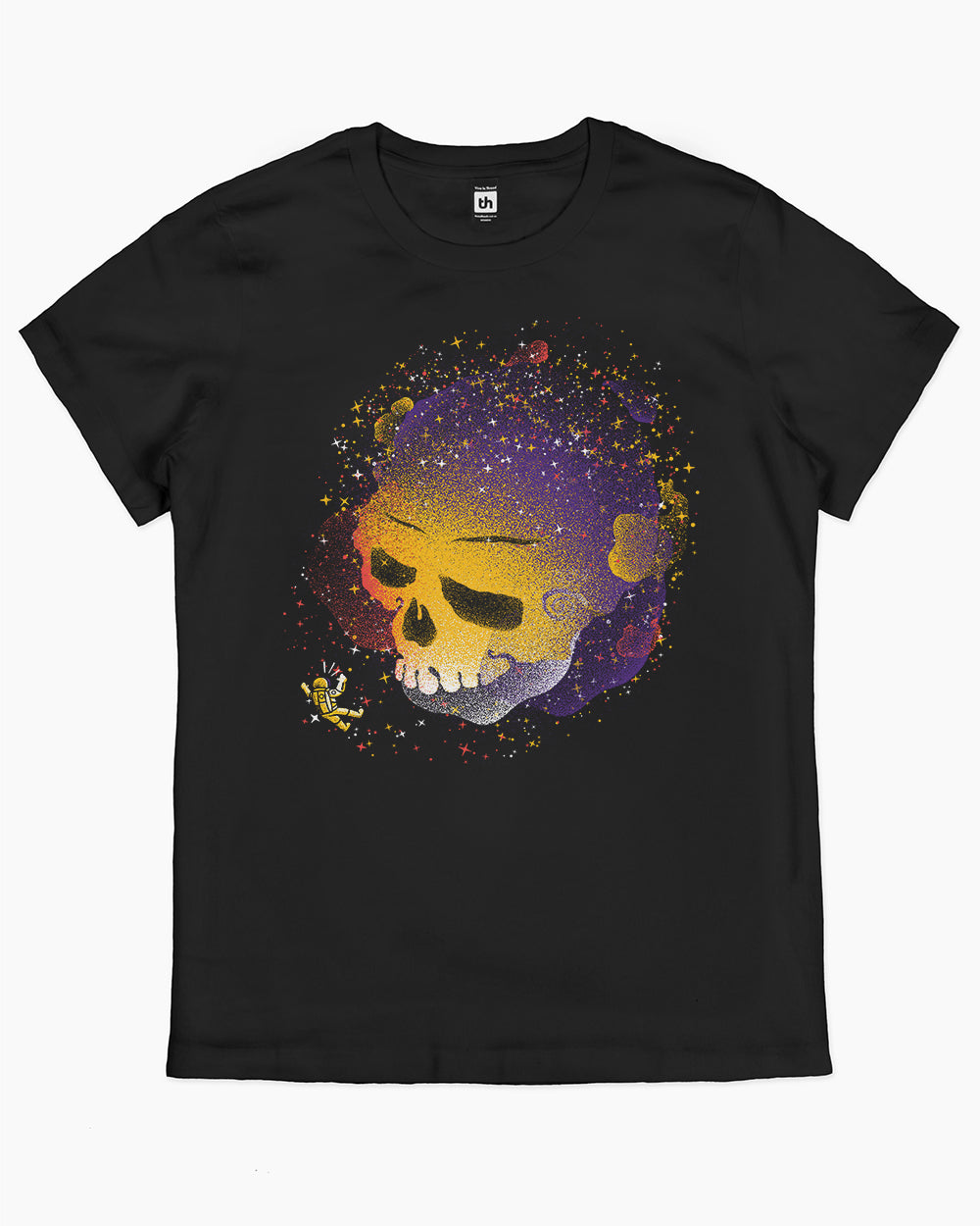 Skull Galaxy T Shirt Dark Alt Clothing UK