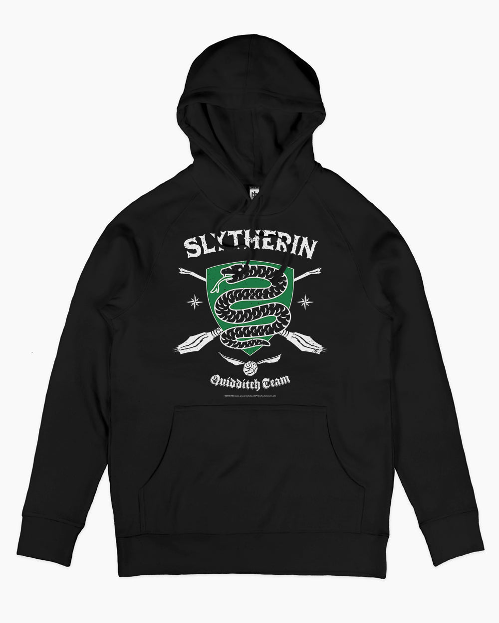 Slytherin Quidditch Team Hoodie Australia Online #colour_black
