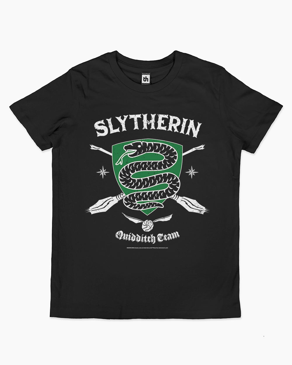 Slytherin Quidditch Team Kids T-Shirt Australia Online #colour_black
