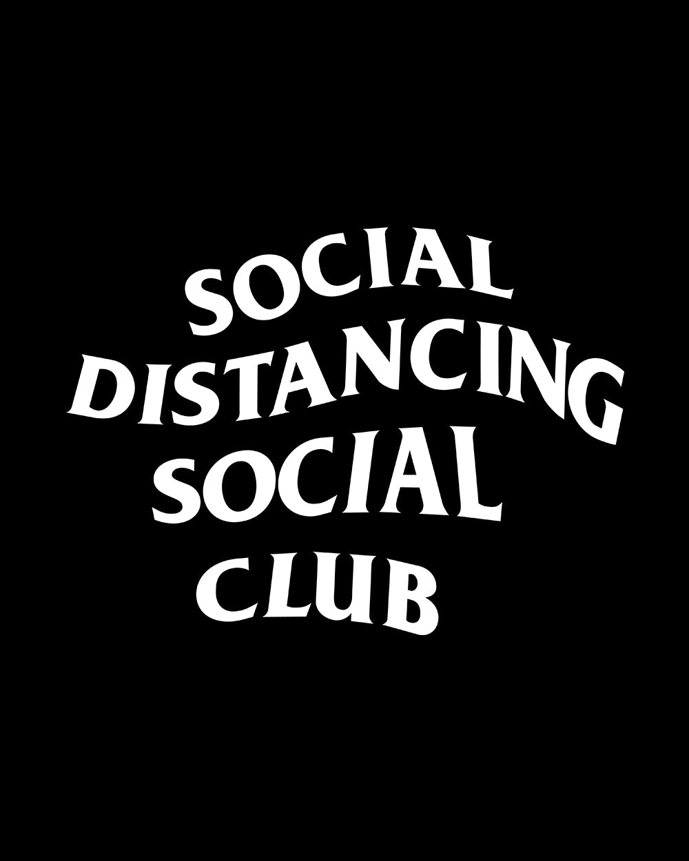 Social Distancing Social Club Hoodie Australia Online #colour_black