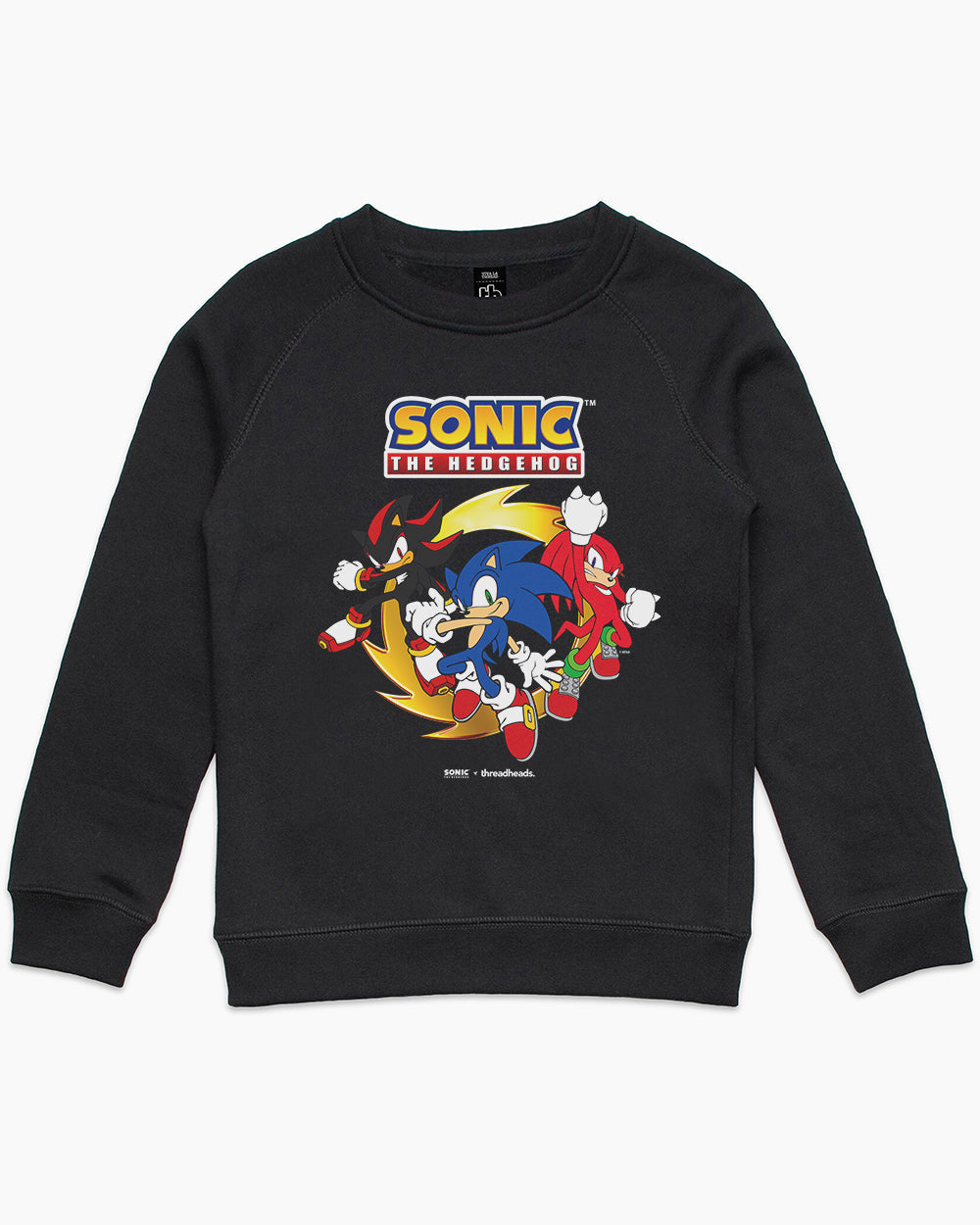 Sonic Has a Posse Kids Sweater Australia Online #colour_black