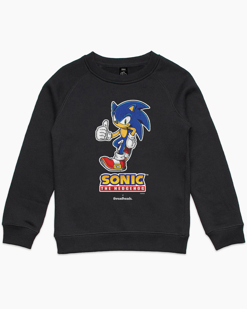 Sonic the Hedgehog Kids Sweater Australia Online #colour_black
