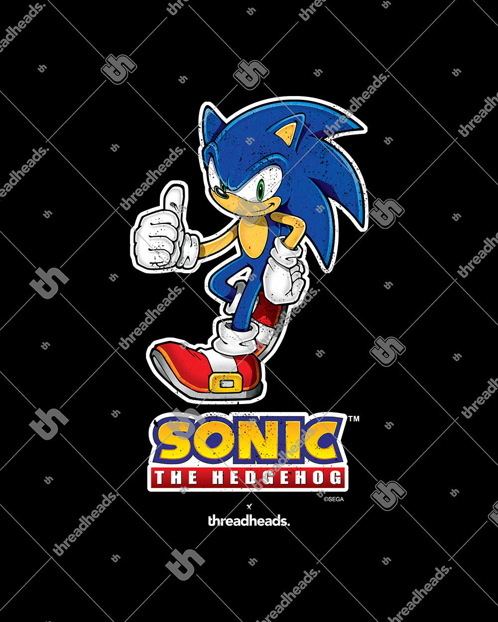 Sonic the Hedgehog Sweater Australia Online #colour_black