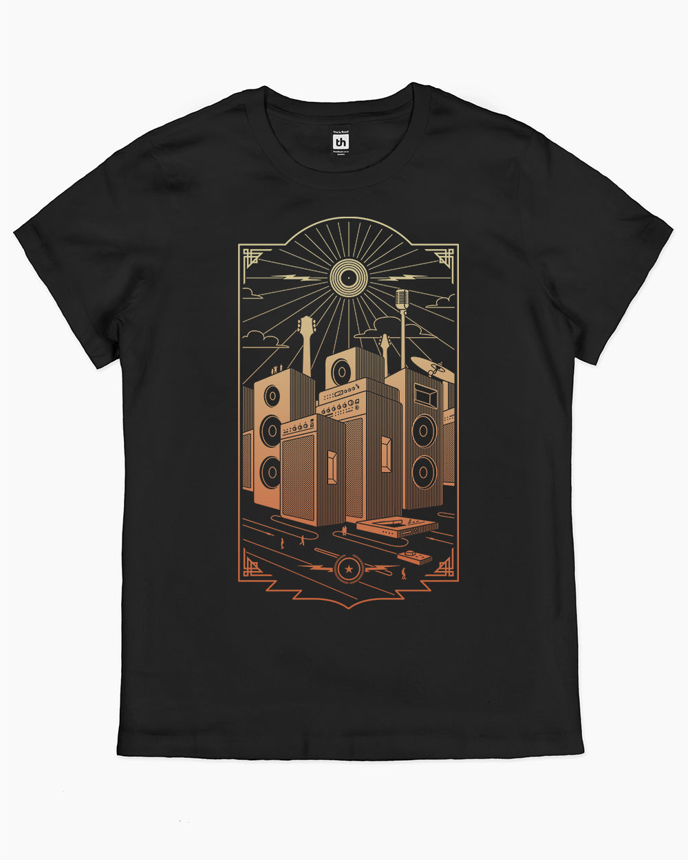 Sound City T-Shirt Australia Online #colour_black