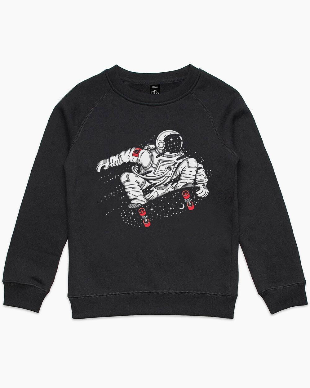 Space Boarding Kids Sweater Australia Online #colour_black