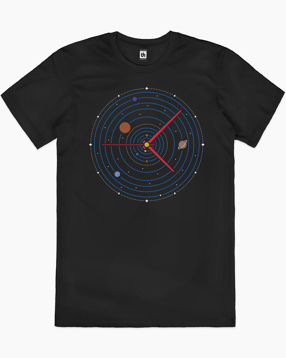 Spacetime T-Shirt Australia Online #colour_black