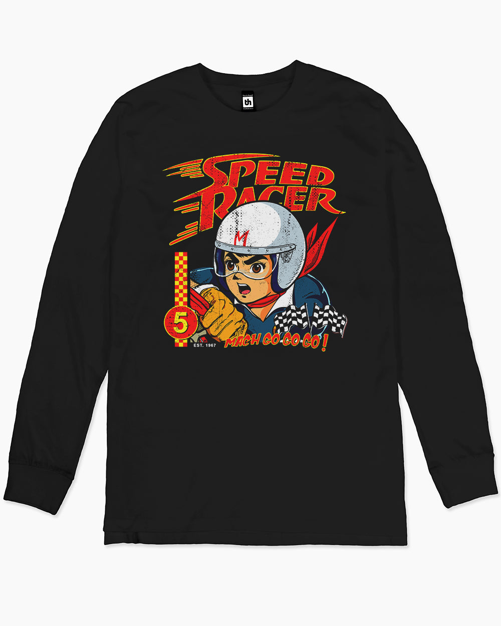 Speed Racer Long Sleeve Australia Online #colour_black