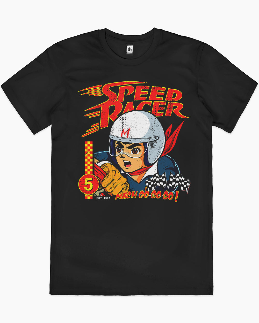 Speed Racer T-Shirt Australia Online #colour_black