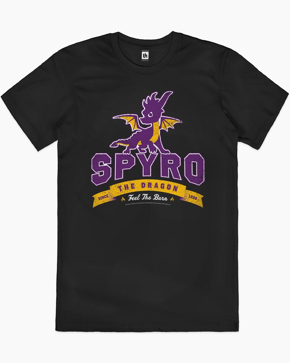 Spyro Feel the Burn T-Shirt Australia Online #colour_black