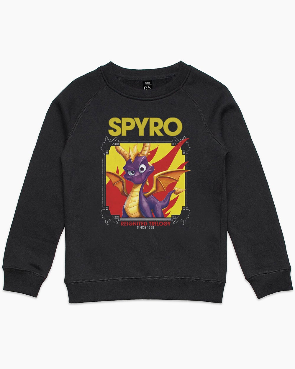 Spyro Reignited Trilogy Kids Sweater Australia Online #colour_black