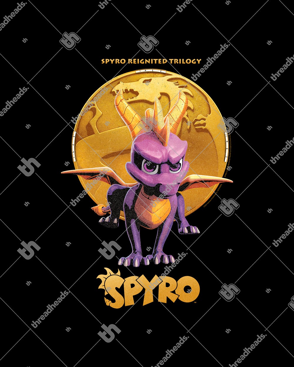 Spyro Symbol Kids Sweater Australia Online #colour_black