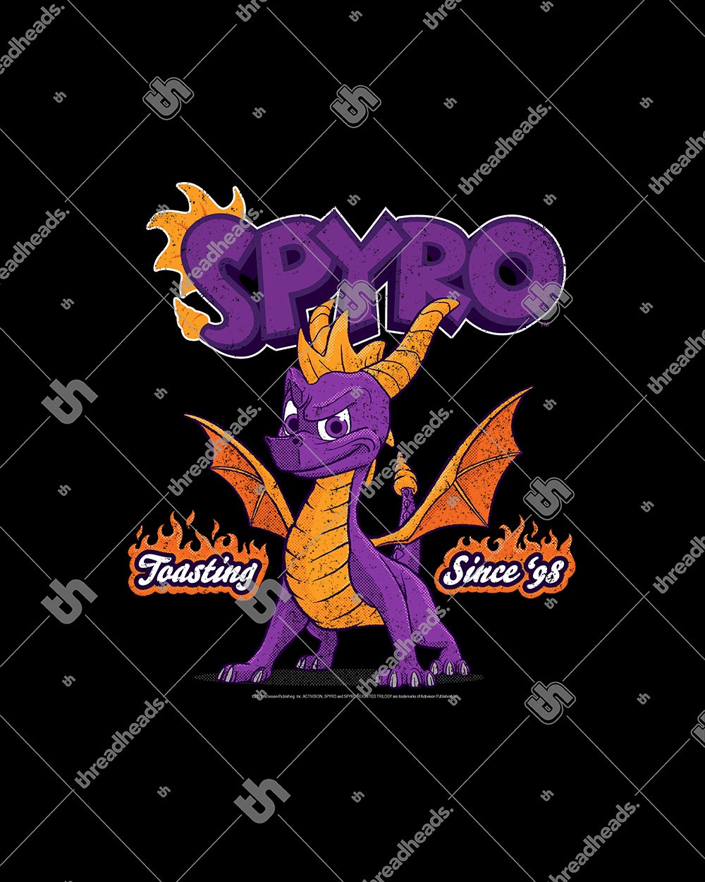 Spyro Toasting Since 98 Kids Sweater Australia Online #colour_black
