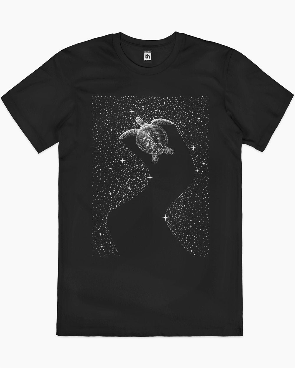 Starry Turtle T-Shirt Australia Online #colour_black