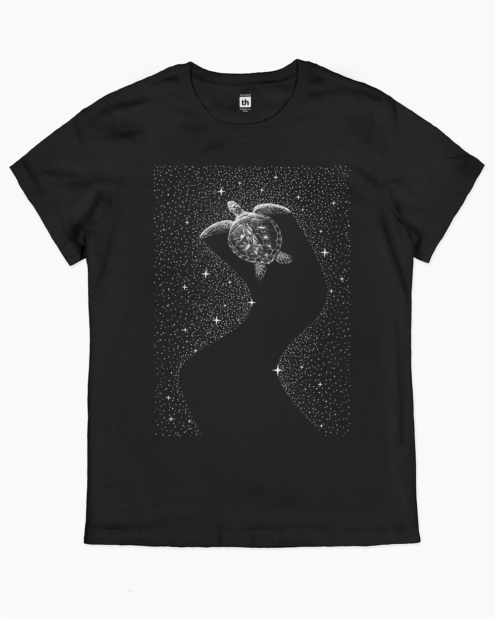 Starry Turtle T-Shirt Australia Online #colour_black
