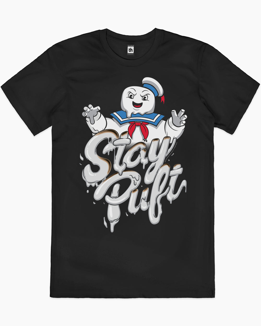 Stay Puft Melt T-Shirt Australia Online #colour_black