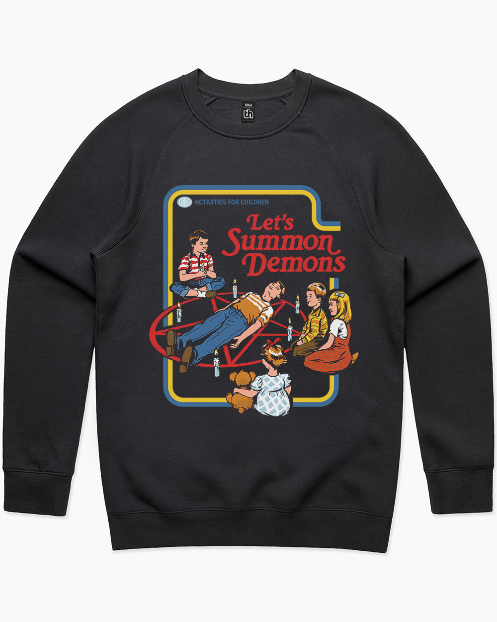 Let's Summon Demons Sweater Australia Online #colour_black