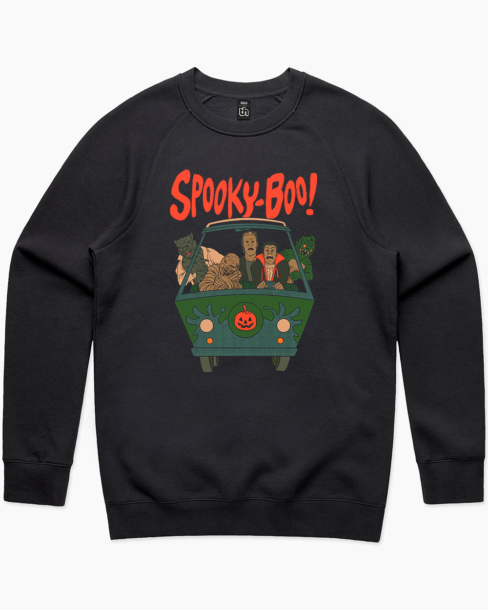 Spooky Boo! Sweater Australia Online #colour_black