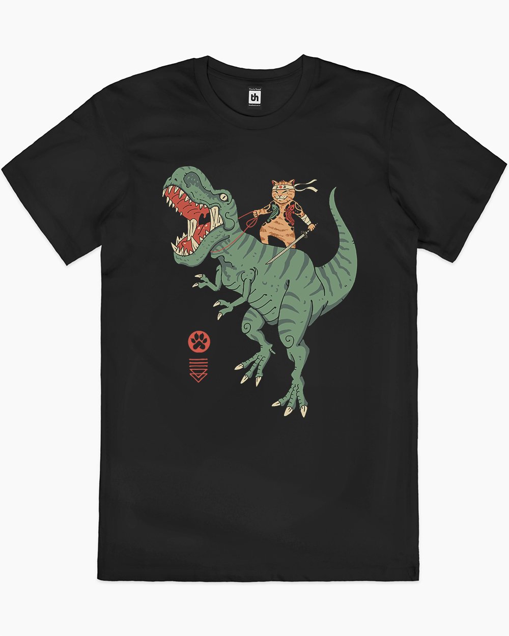 T-Rex Catana T-Shirt Australia Online #colour_black