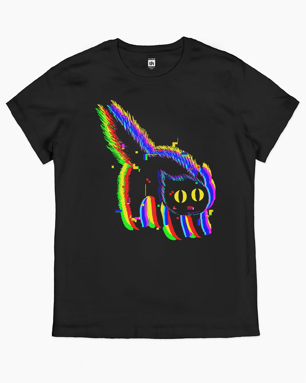 Technicat Glitch T-Shirt Australia Online #colour_black