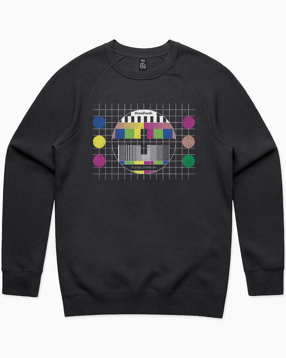 Test Pattern Sweater Australia Online #colour_black