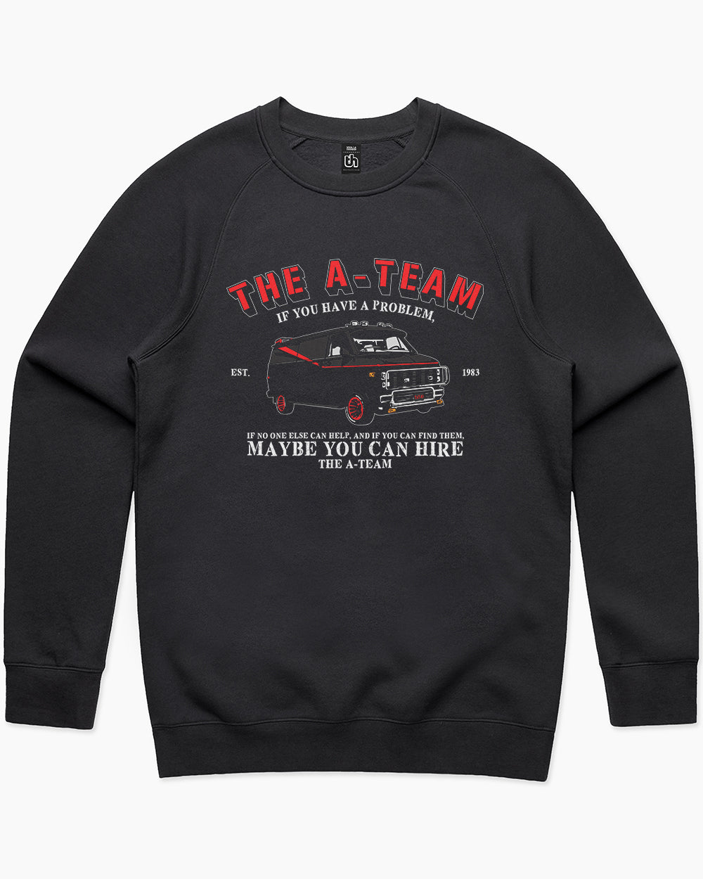 The A-Team Sweater Australia Online #colour_black