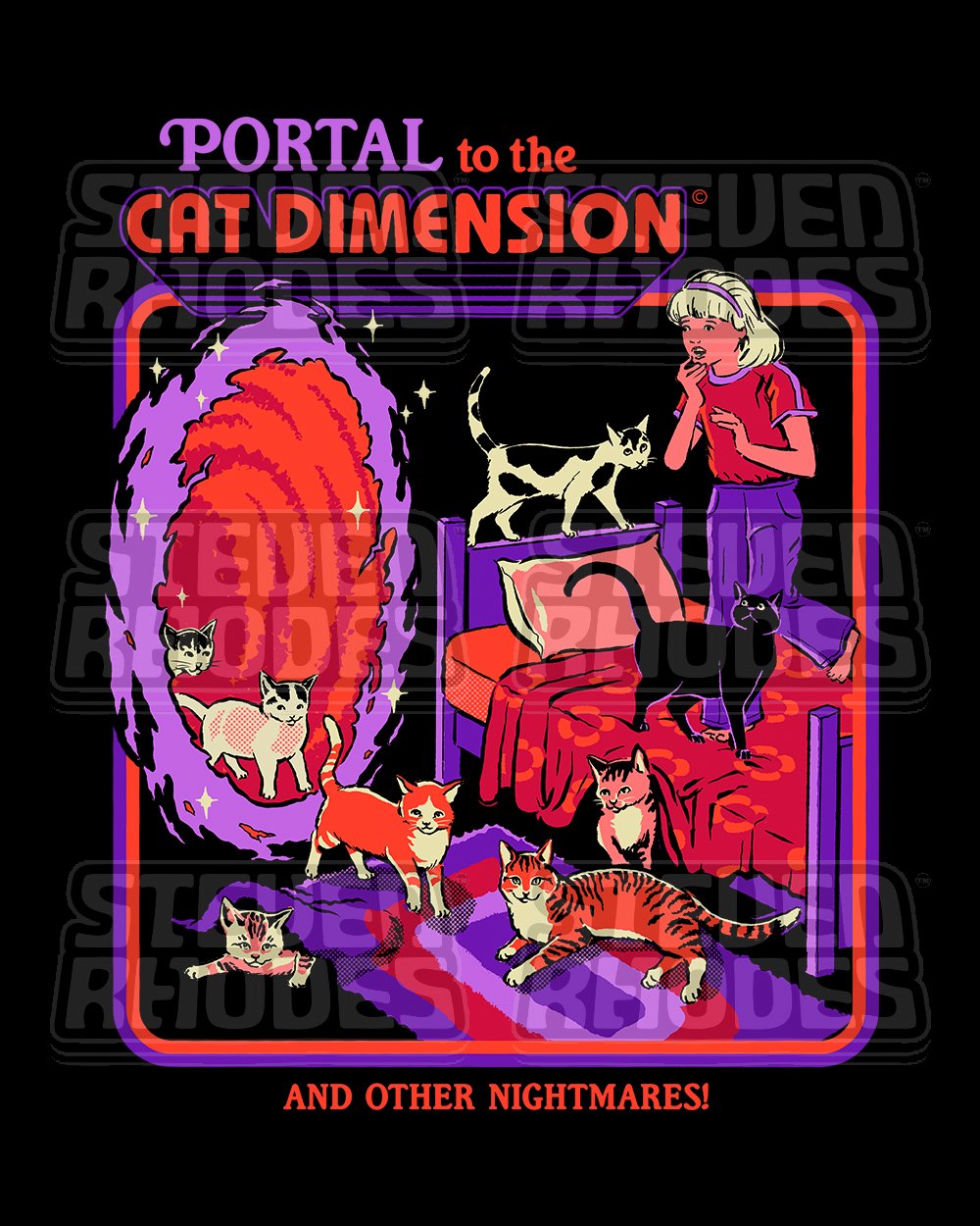 The Cat Dimension Long Sleeve Australia Online #colour_black