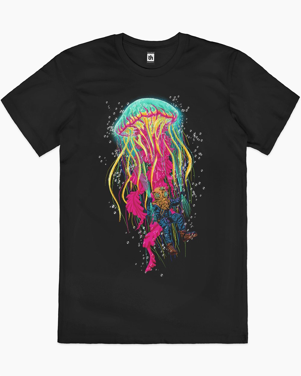 The Diver T-Shirt Australia Online #colour_black