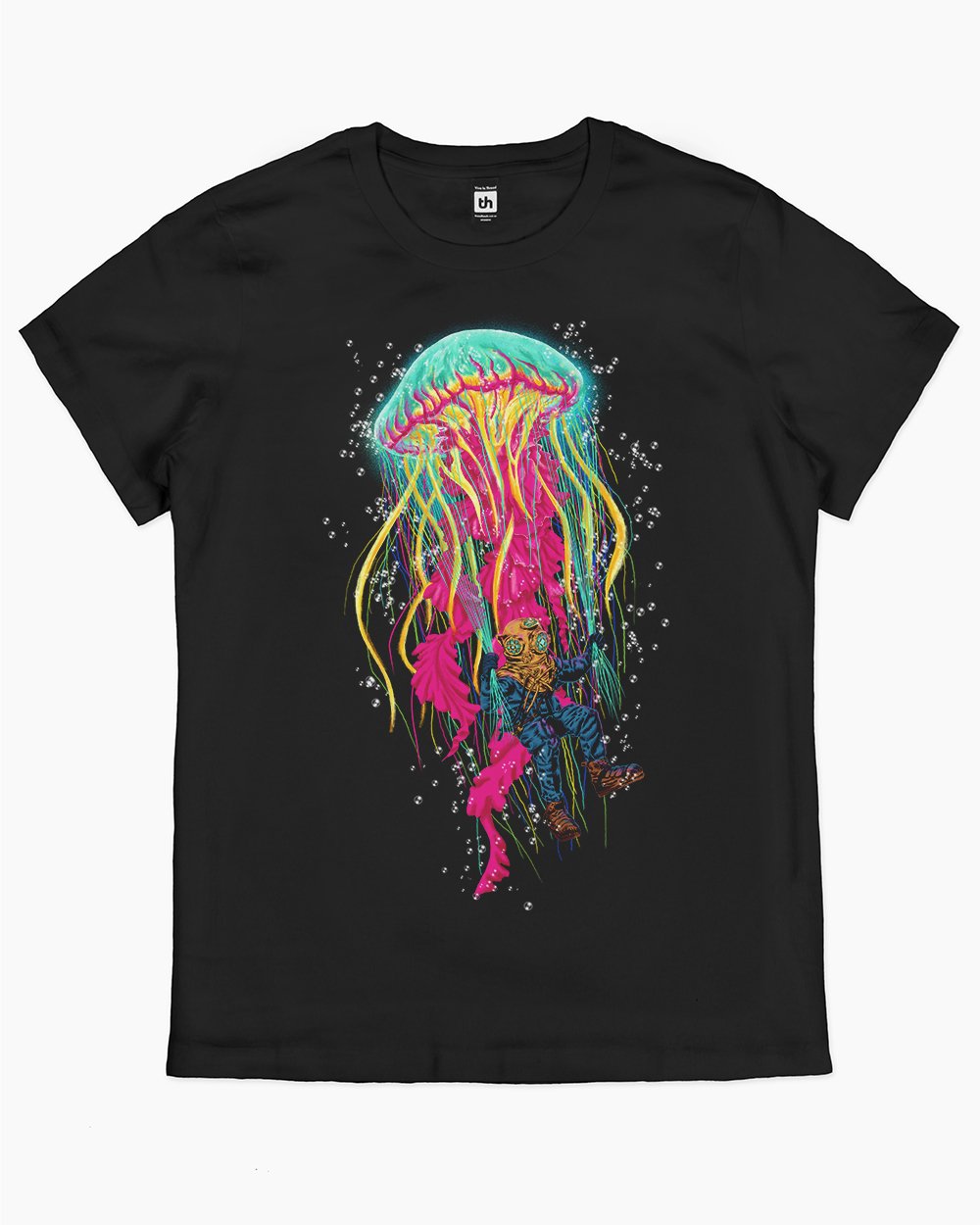 The Diver T-Shirt Australia Online #colour_black