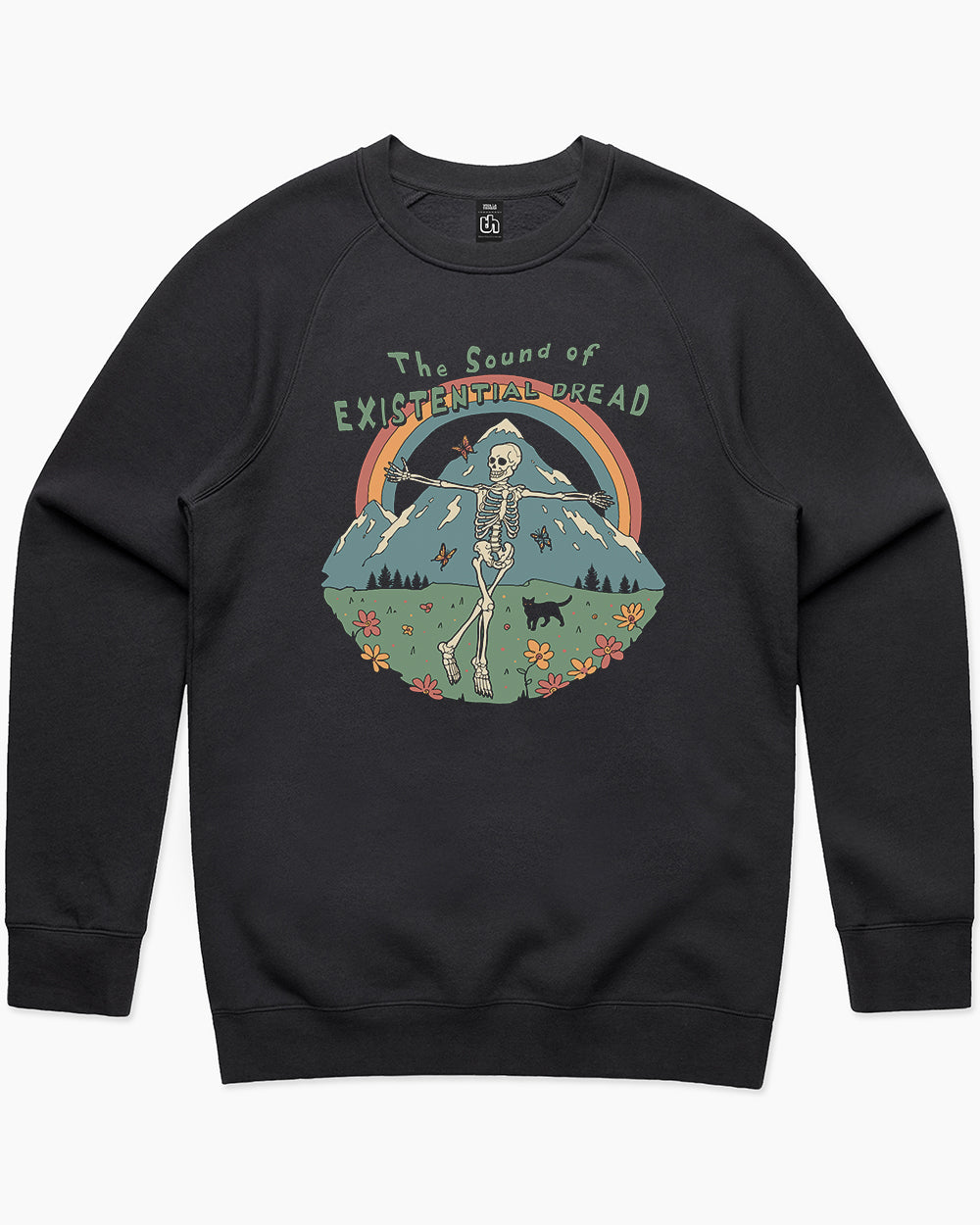 The Sound of Existential Dread Sweater Australia Online #colour_black