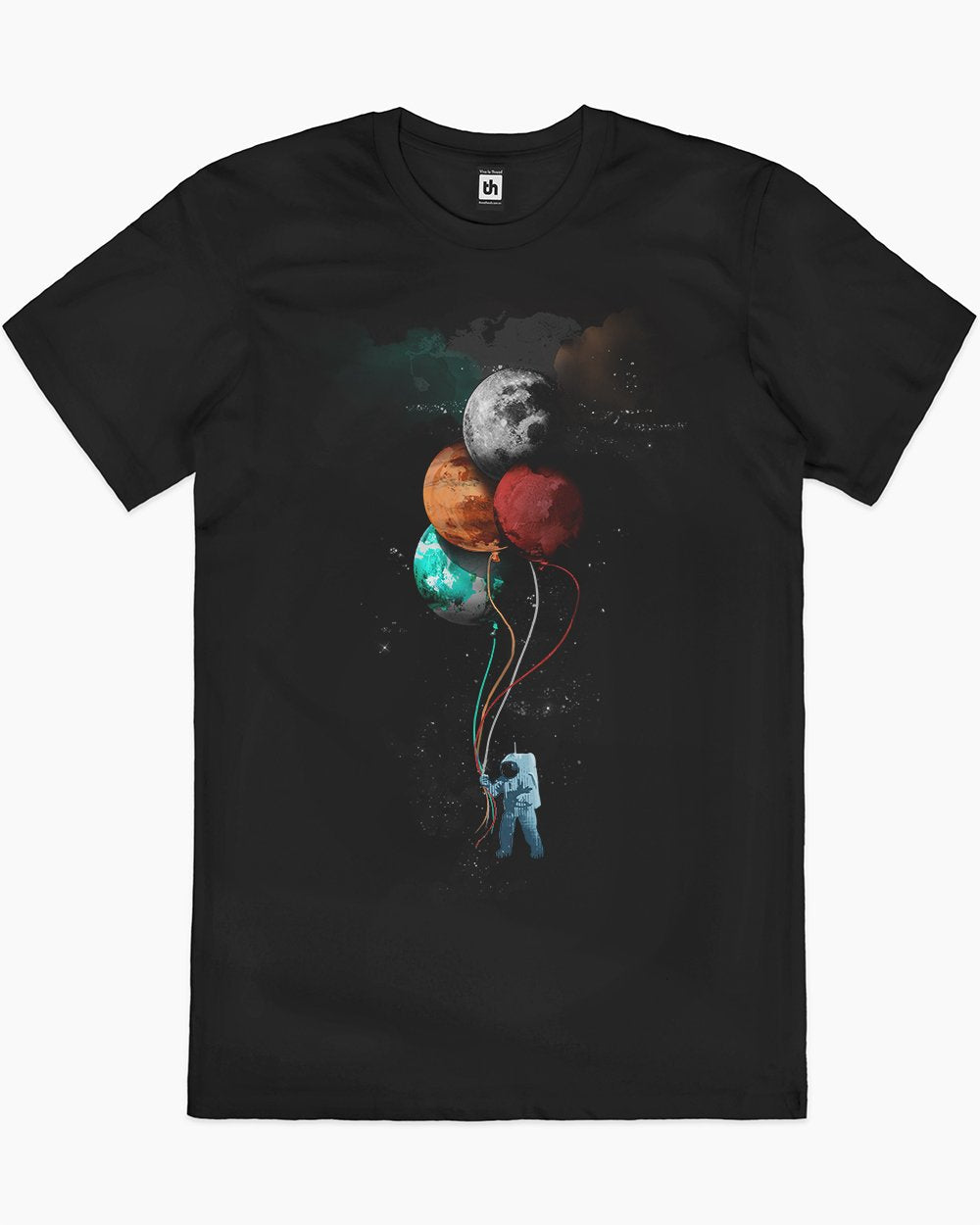 The Spaceman's Trip T-Shirt Australia Online #colour_black
