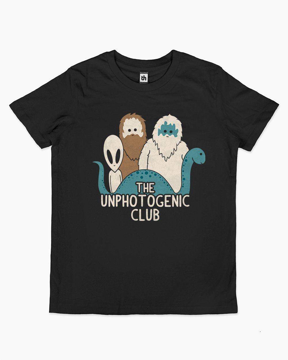 The Unphotogenic Club Kids T-Shirt Australia Online #colour_black
