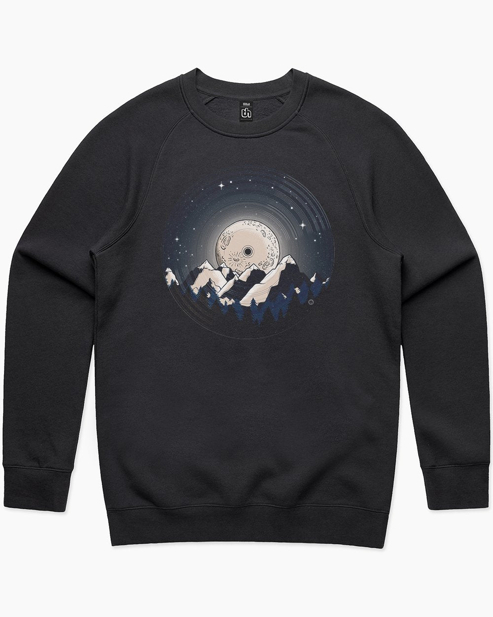 Vinyl Moon Sweater Australia Online #colour_black