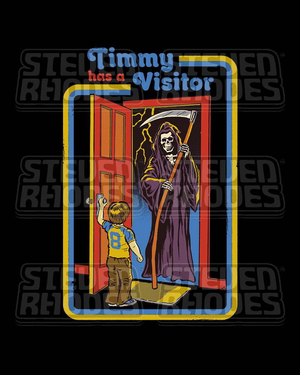 Timmy Has a Visitor Hoodie Australia Online #colour_black