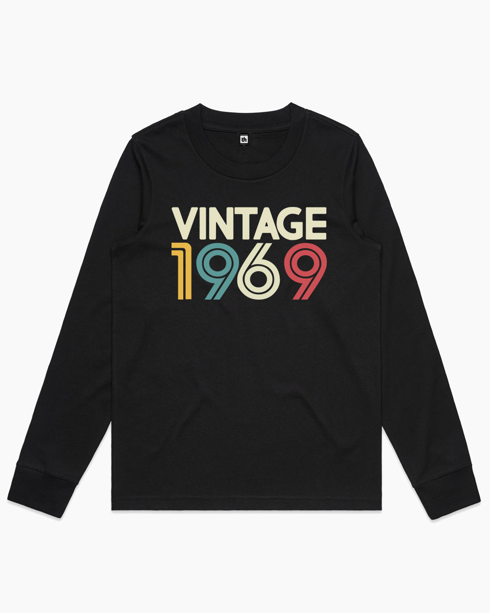 Vintage 1969 Long Sleeve Australia Online #colour_black