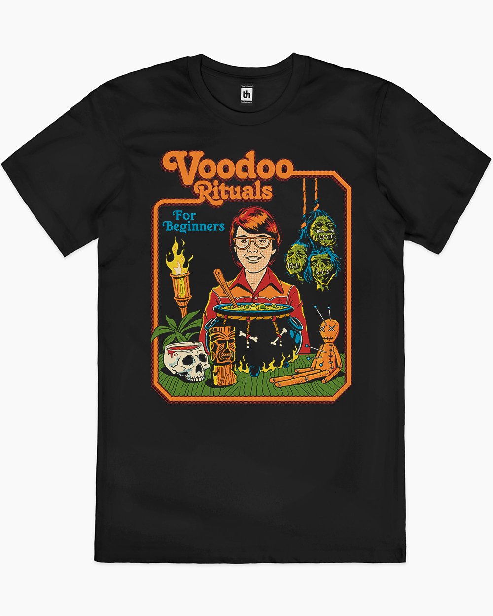 Voodoo Rituals for Beginners T-Shirt Australia Online #colour_black