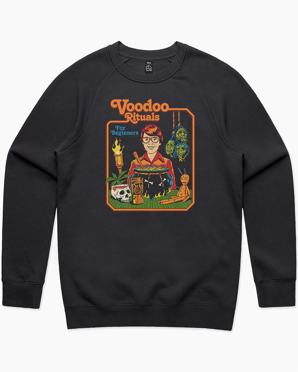 Voodoo Rituals for Beginners Sweater Australia Online #colour_black