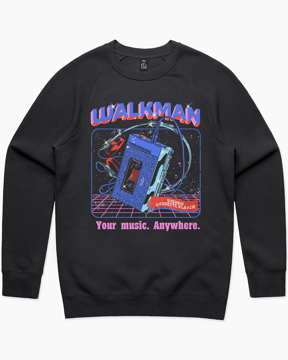 Walkman Sweater Australia Online #colour_black