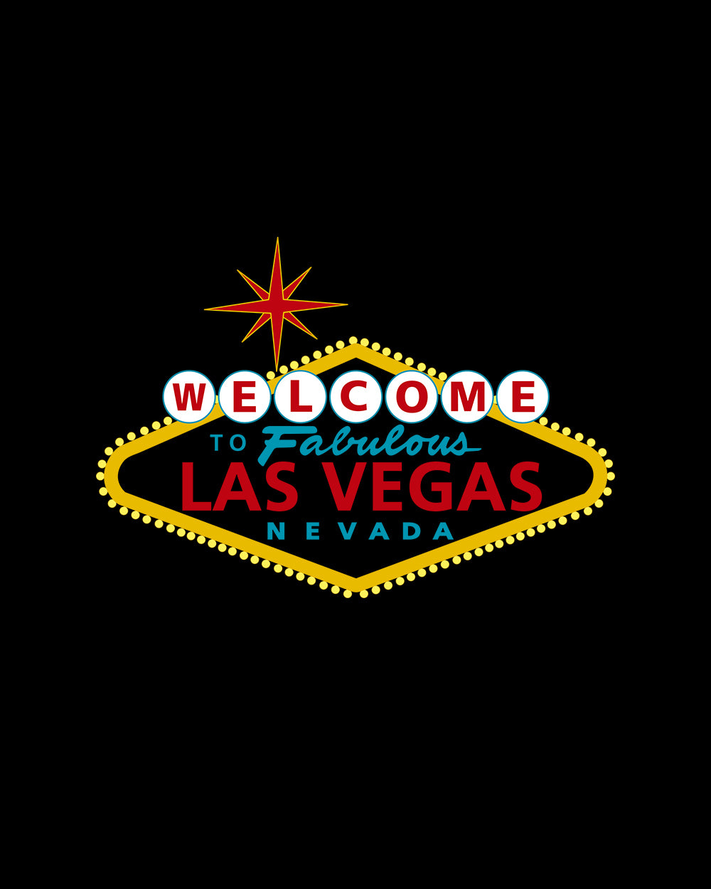 Welcome to Las Vegas T-Shirt Australia Online #colour_black