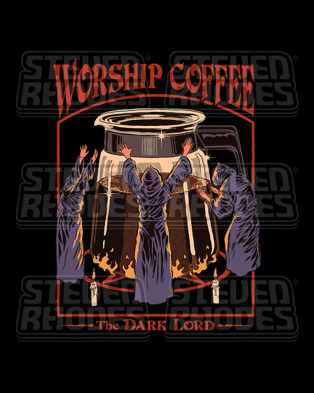 Worship Coffee Hoodie Australia Online #colour_black