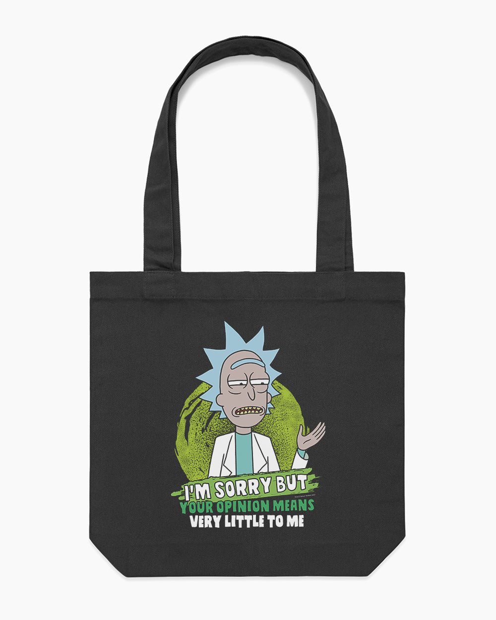 Your Opinion Means Very Little to Me Tote Bag Australia Online #colour_black