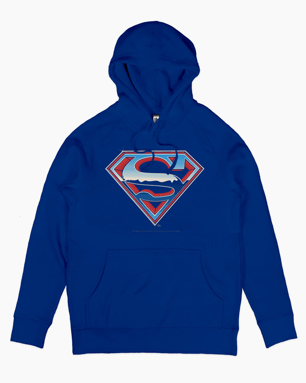 Superman Vintage Logo Hoodie Australia Online #colour_blue