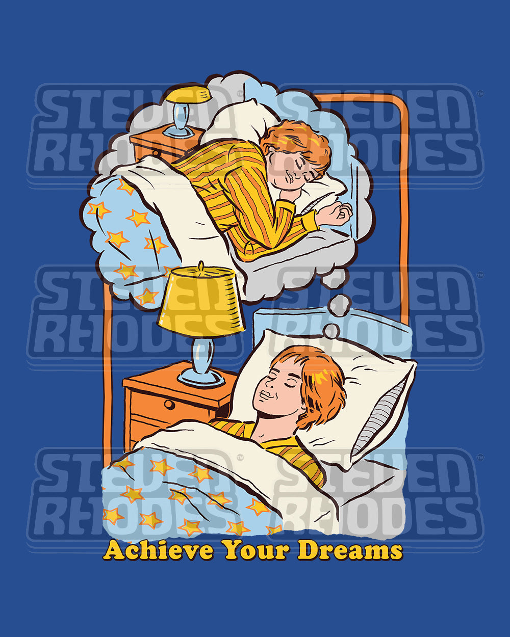 Achieve Your Dreams Sweater Australia Online #colour_blue