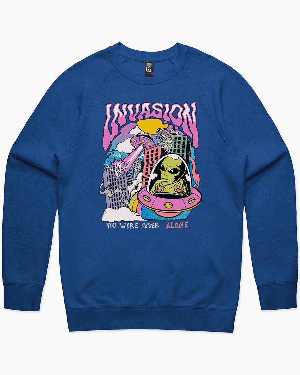 Invasion Sweater Australia Online #colour_blue