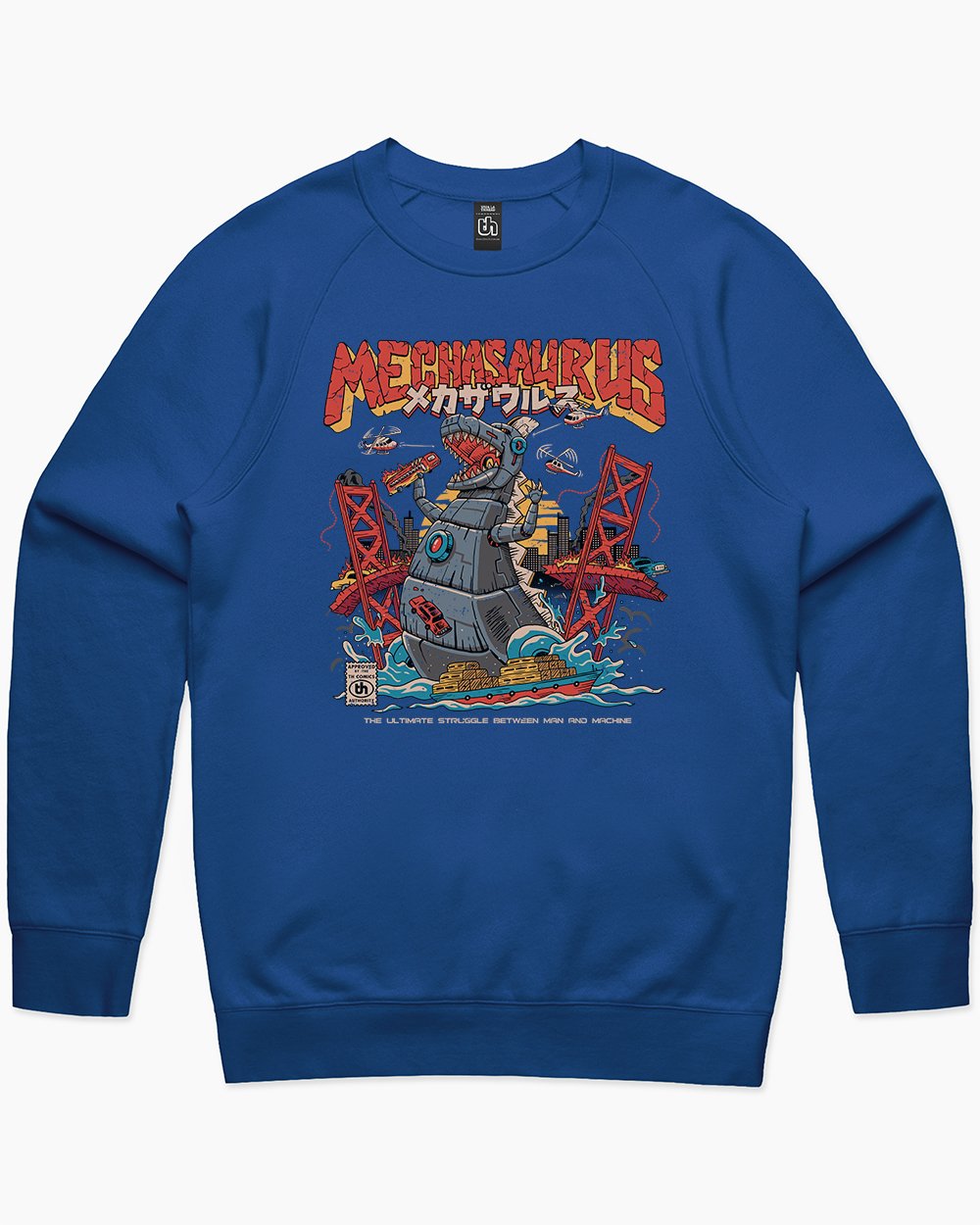 Mechasaurus Sweater Australia Online #colour_blue