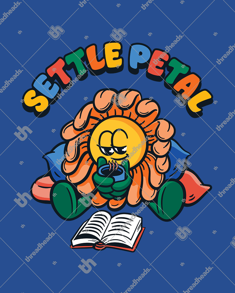 Settle Petal Kids T-Shirt Australia Online #colour_blue